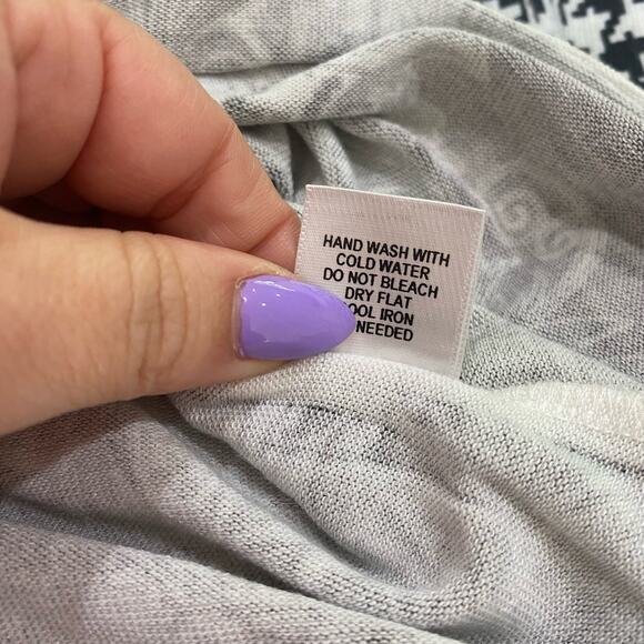 Cache Scoop Neck Long Sleeve Lightweight Sweater Size M - Picture 4 of 12